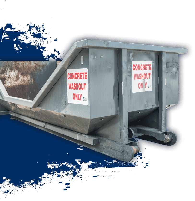 Concrete Washout Dumpster Rental Hampton GA